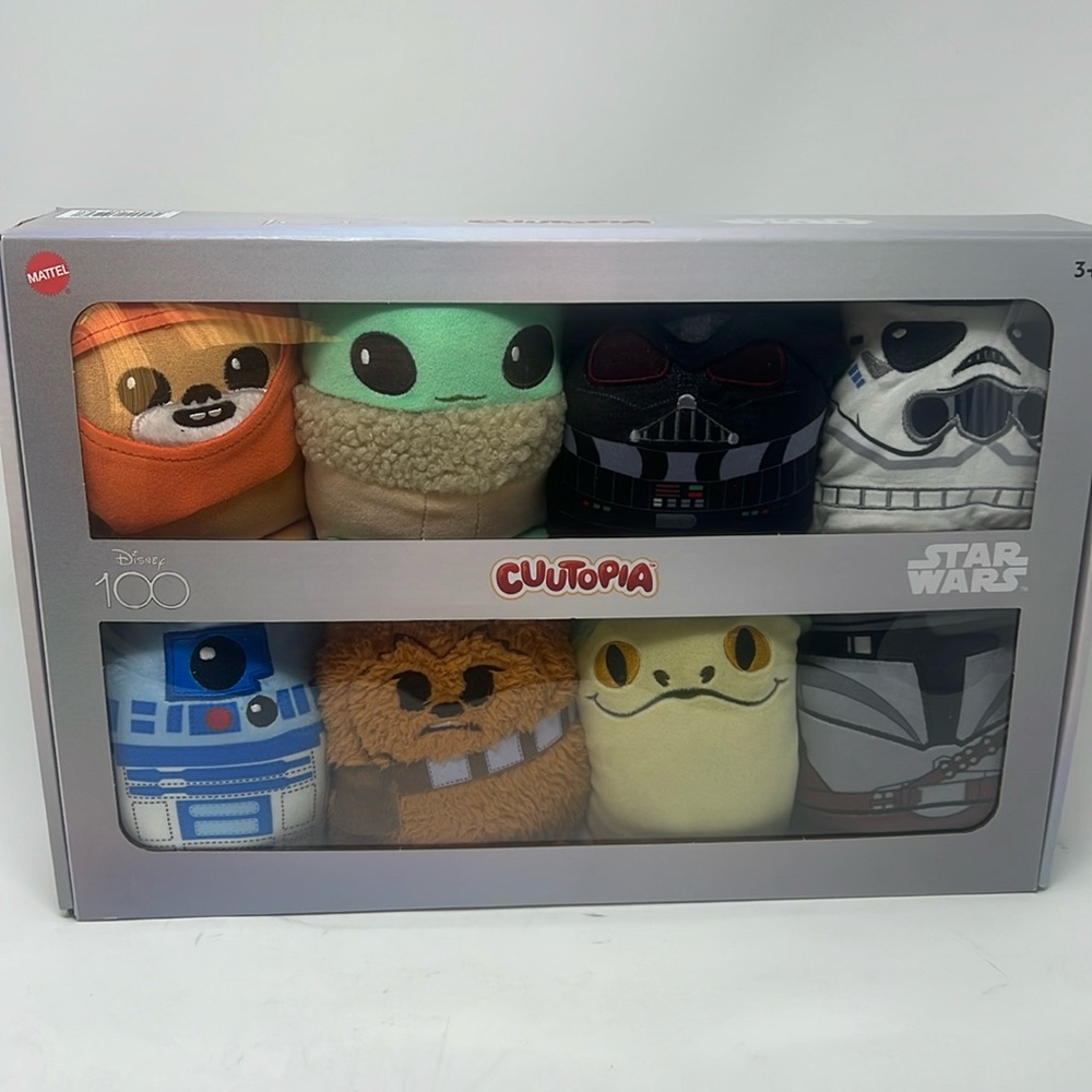 Star Wars Cuutopia 5 Inch (13cm) Plush 8 Pack (3+ Years)